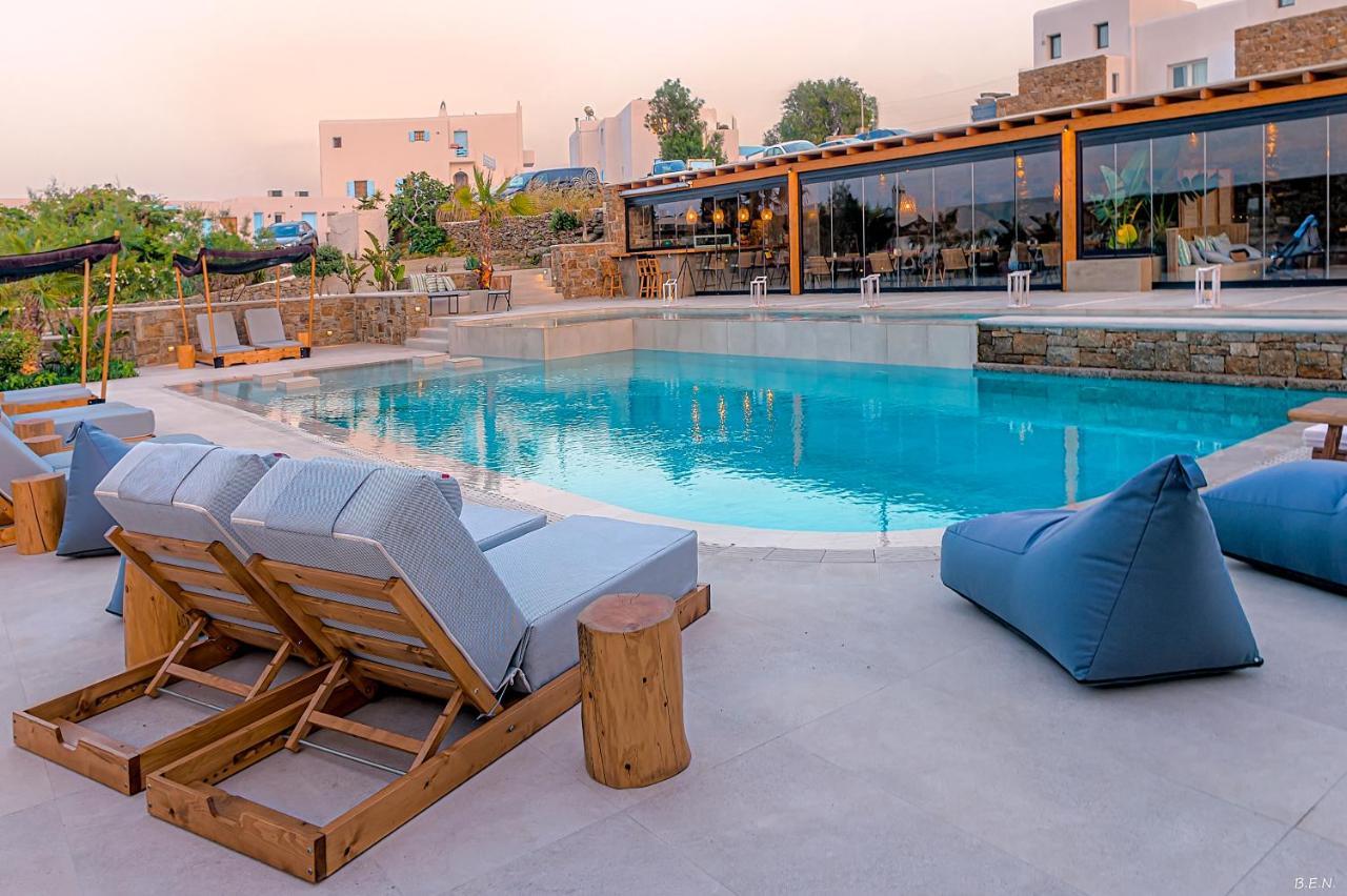 Le Palme Mykonos Hotel Klouvas Buitenkant foto