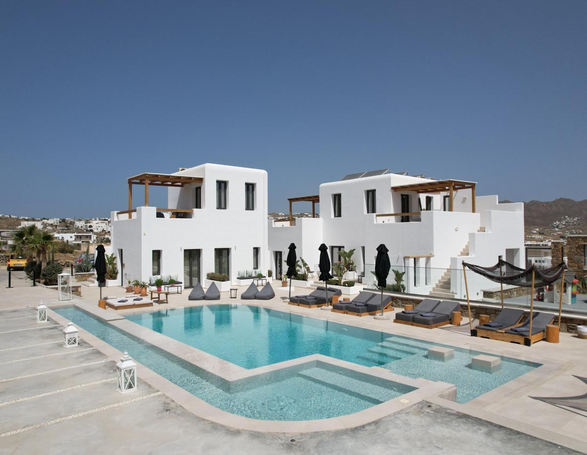 Le Palme Mykonos Hotel Klouvas Buitenkant foto